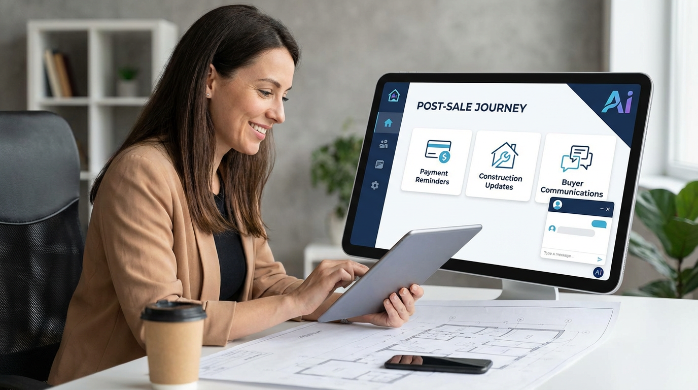 IZZI AI workflow step 07: Post-Sale Journey