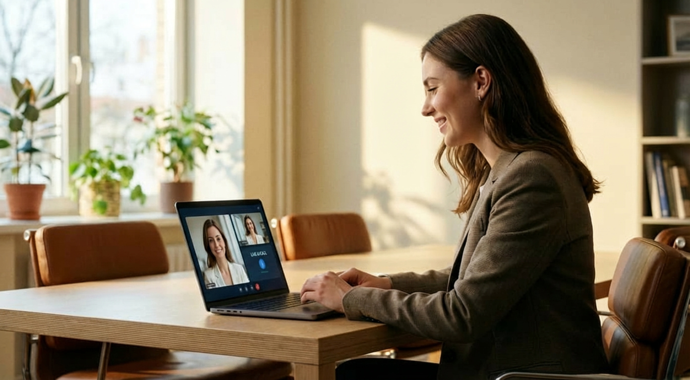 IZZI AI workflow step 03: Live AI Conversation